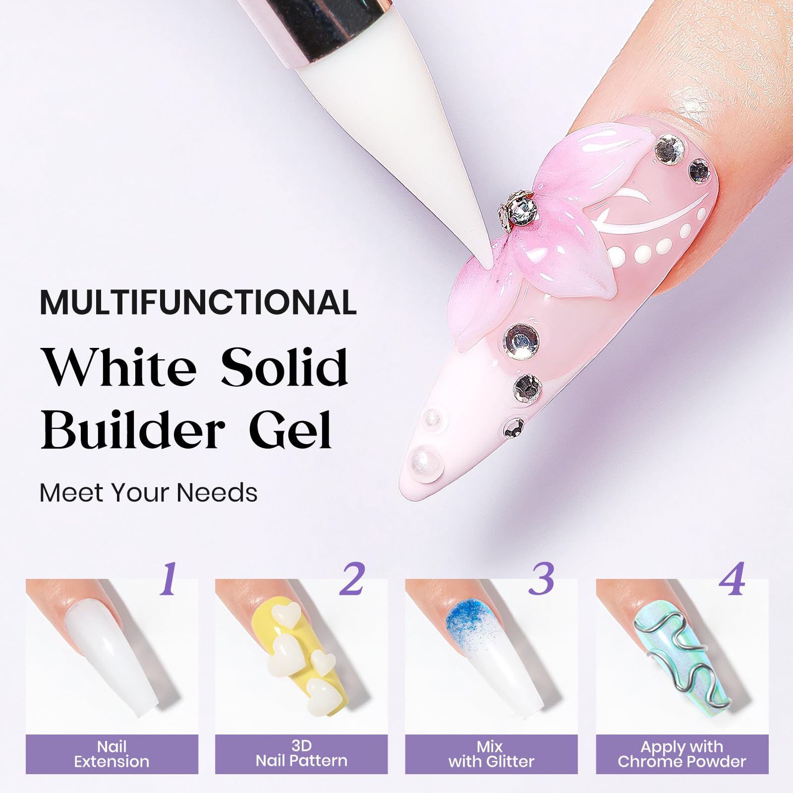 MIZHSE 36-piece nail forms enable precise extensions with clean lines