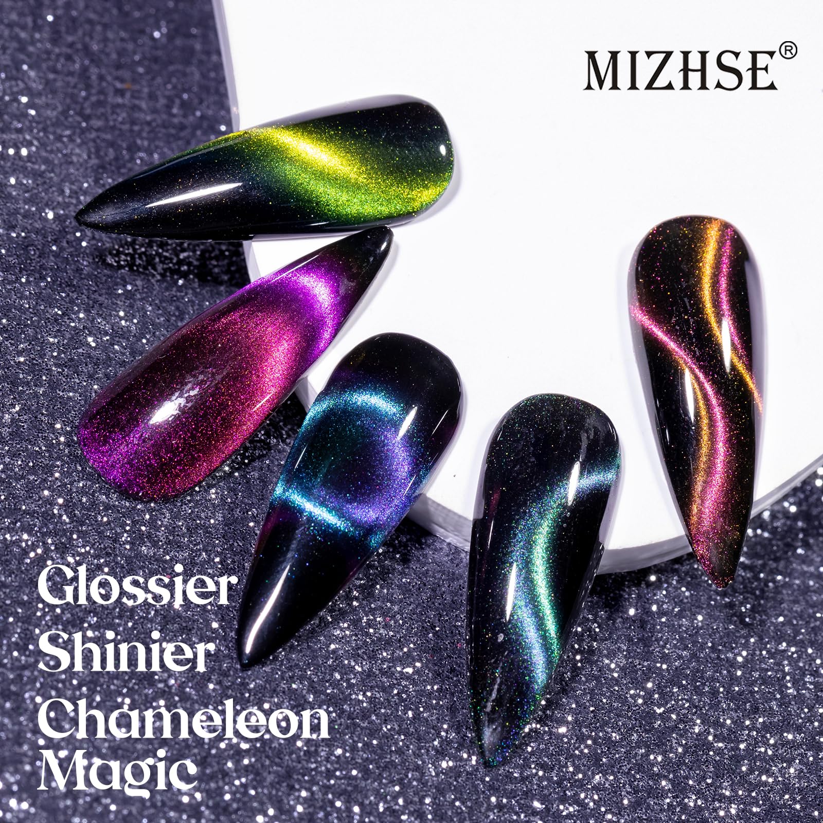 MIZHSE palito magnetico para lograr efecto ojo de gato