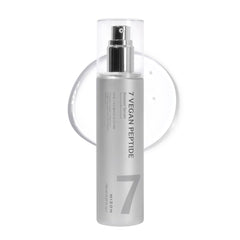 MIZON 7 Vegan Peptide Booster Serum bottle highlighting a hydrating formula for firm, supple skin