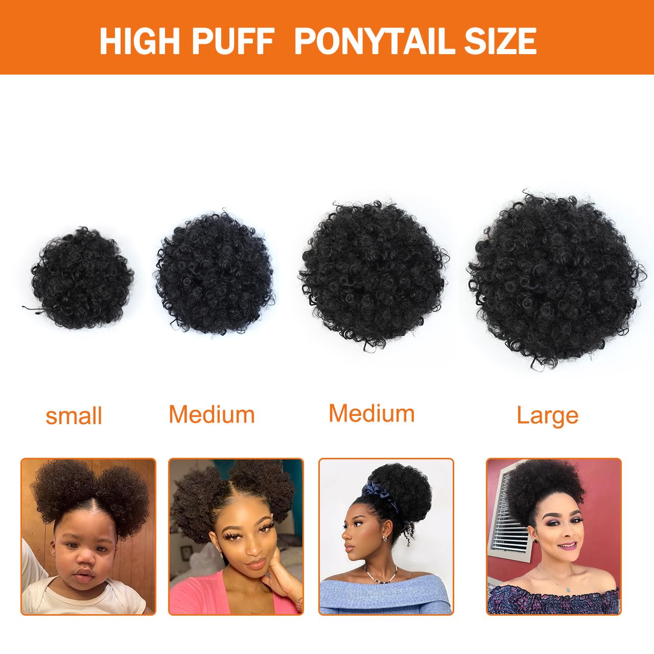 MKJVEN low-temperature fiber ponytail offers soft, lightweight wear