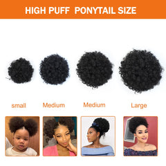 MKJVEN low-temperature fiber ponytail offers soft, lightweight wear
