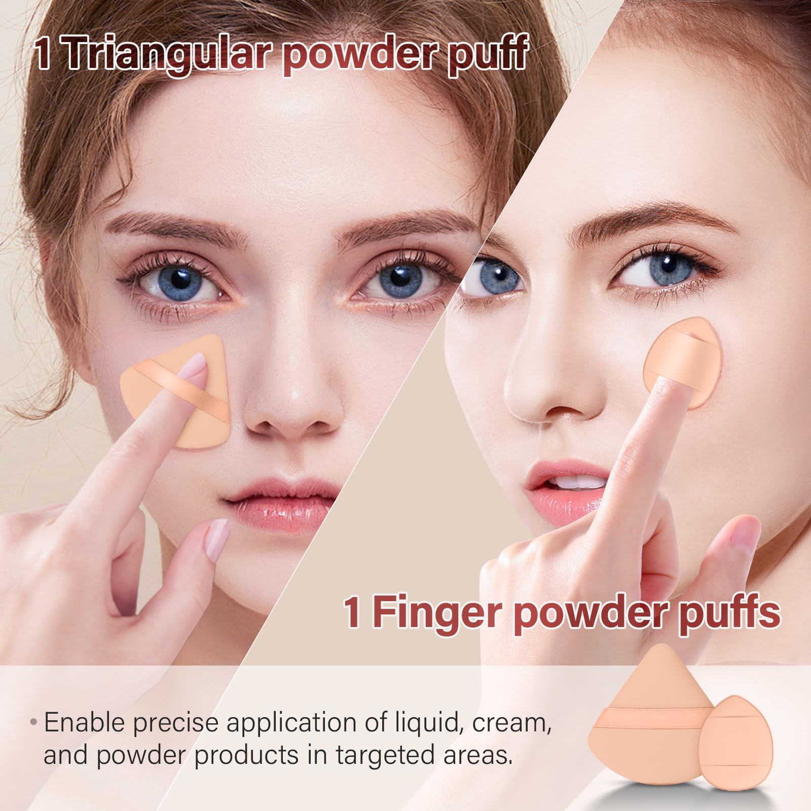 Mlemle complete face and eyes brush collection for versatile looks