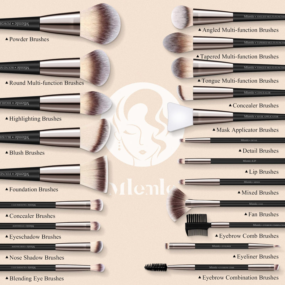 Mlemle concealer foundation brush for even natural looking coverage