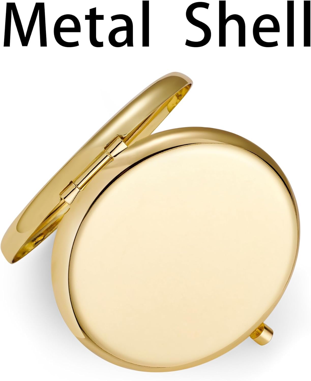MLLXX compact mirror fits 2.5-inch diameter pockets.