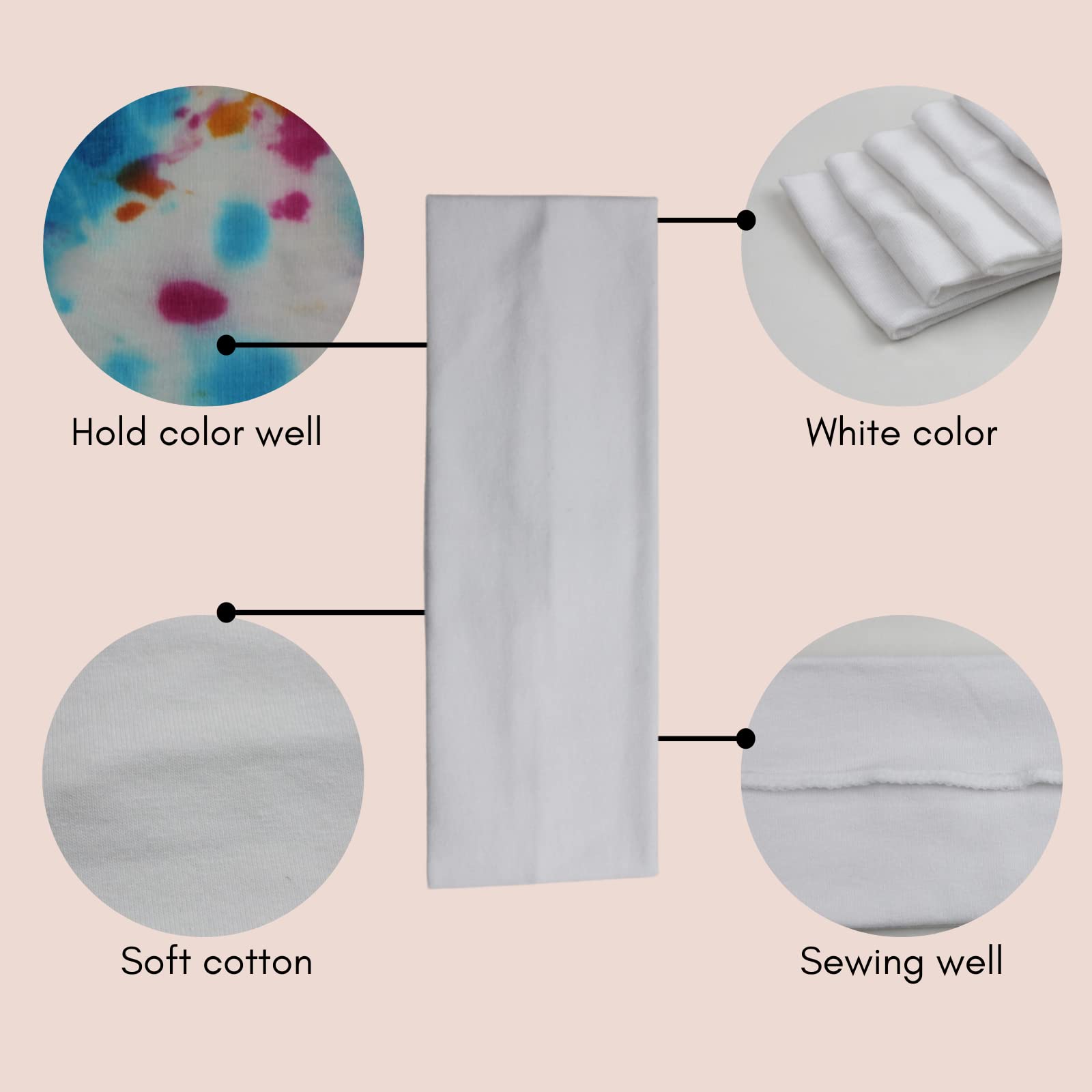 MLMOMVME bandas para cabello blancas, uso para teñido casero y estilo único