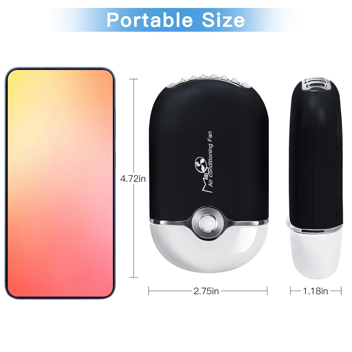 mlogiroa lash fan ABS durable body built to last through grafting sessions