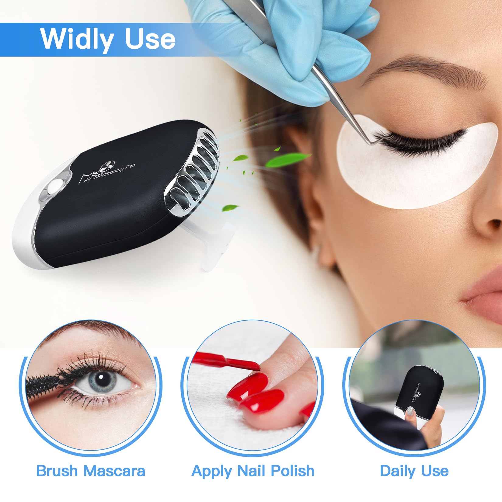 mlogiroa lash fan gift-ready packaging suitable for beauty lovers