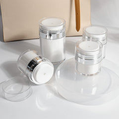 Vacuum dispense system reduces air exposure for longer-lasting skincare routines.