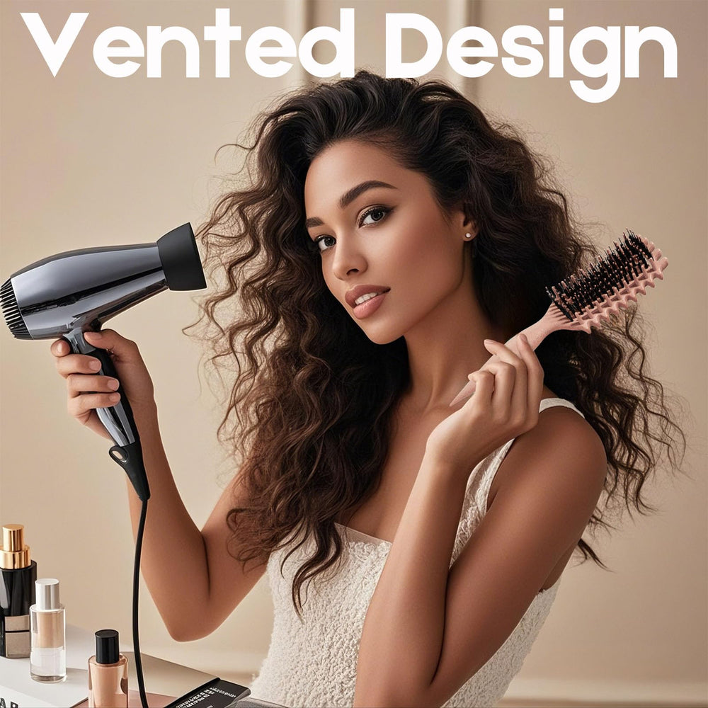 MMBVSZ Candybrush works for all hair types delivering polished results.