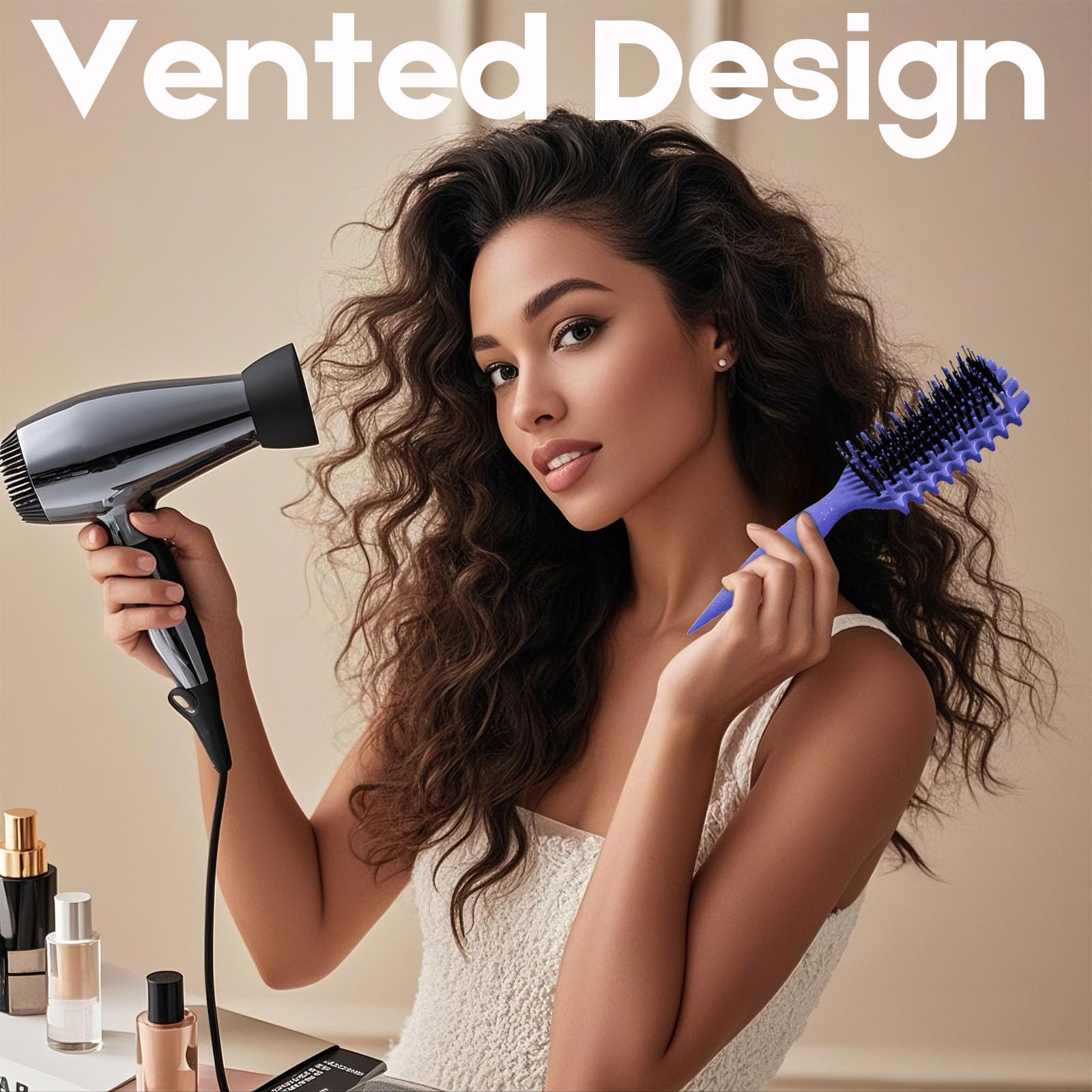 MMBVsz Candybrush aids refreshing curls between washes with minimal buildup.