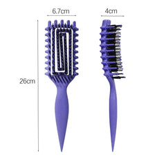MMBVsz Candybrush supports product application while defining curls.