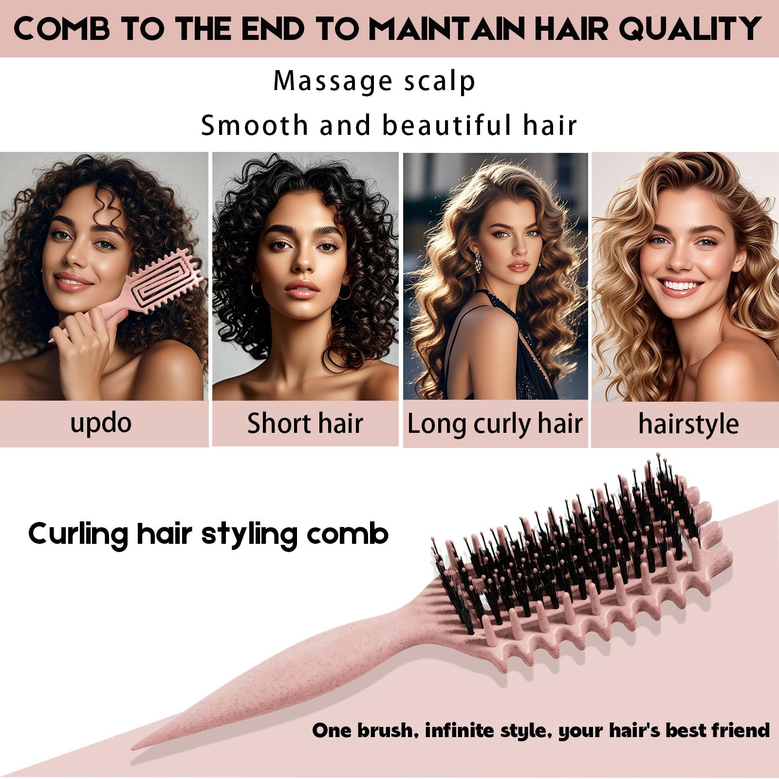 MMBVSZ Candybrush supports even product distribution during application.