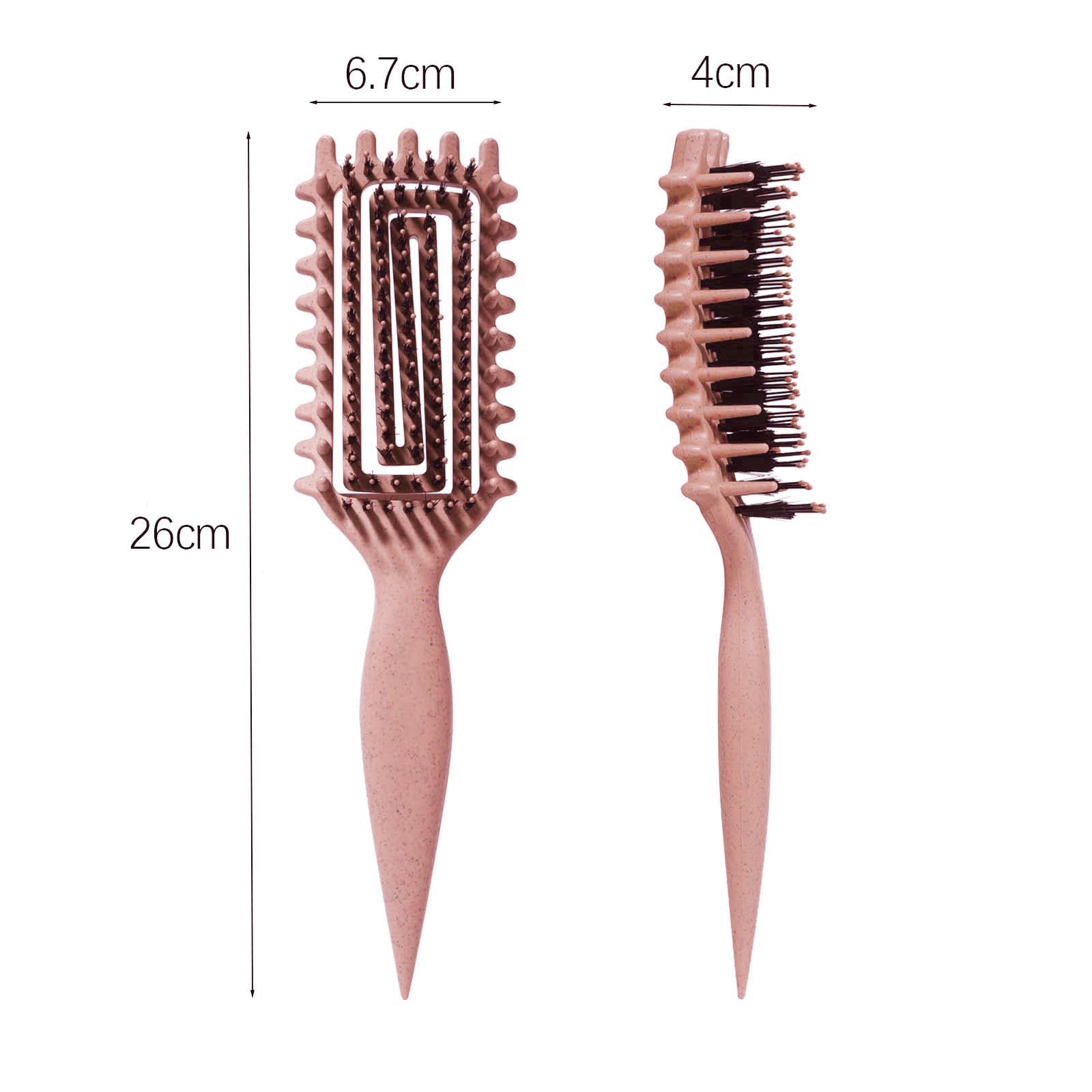 MMBVSZ Candybrush vented design glides through hair with less snag.