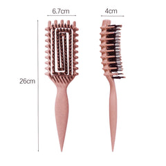 MMBVSZ Candybrush vented design glides through hair with less snag.