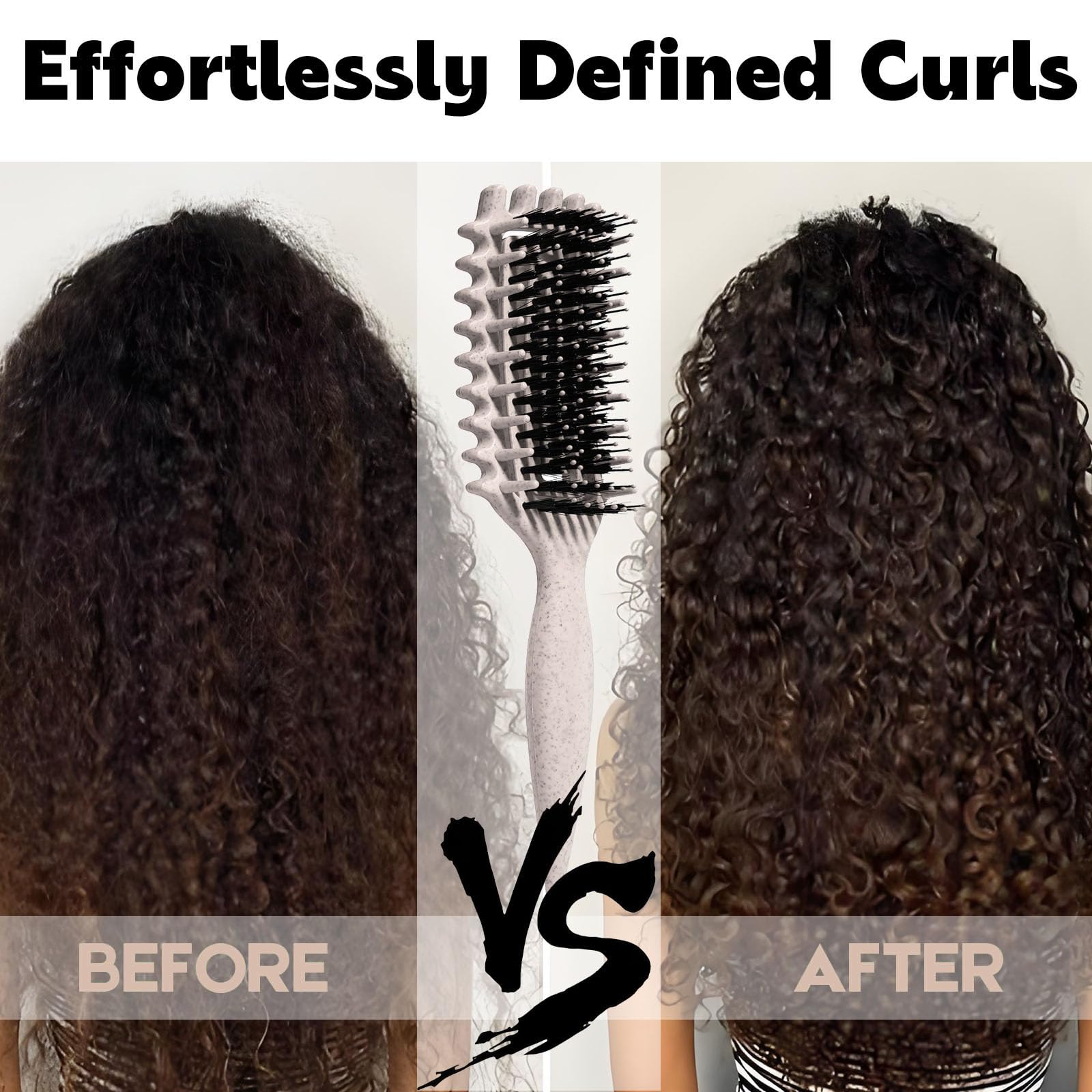 MMBVSZ Brush works on all hair types for smooth professional looking results.