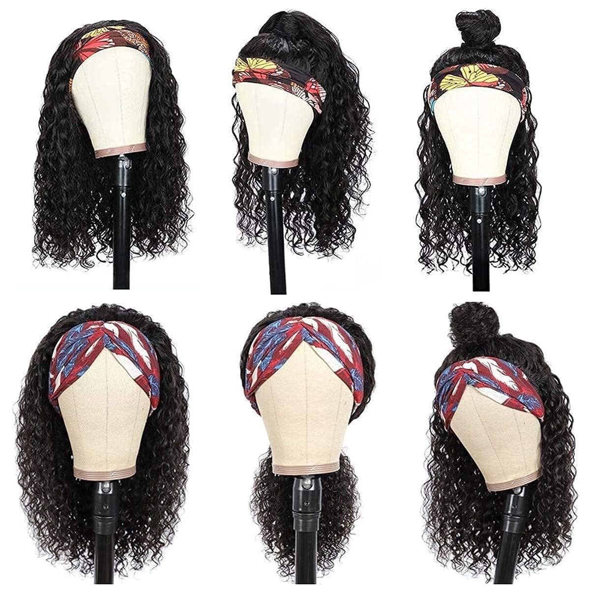 mmiqus water wave wig suitable for black women seeking glam daily looks.