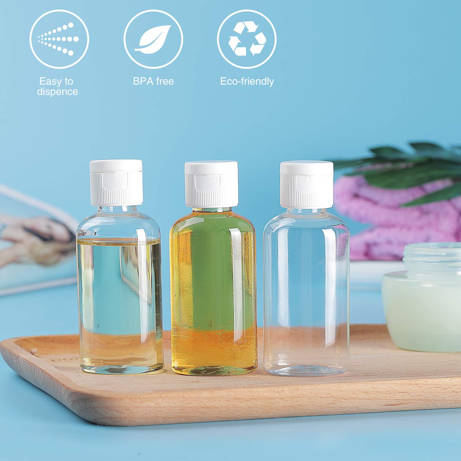 MMonDod airline-friendly 50ml bottle fits neatly in carry-on luggage.
