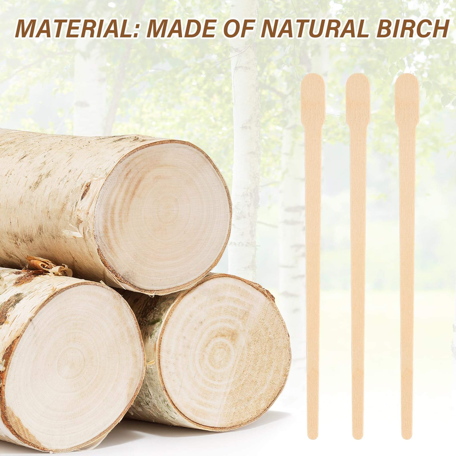 MMonDod birch wax applicator stick designed for detailed work.