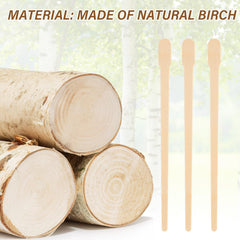 MMonDod birch wax applicator stick designed for detailed work.