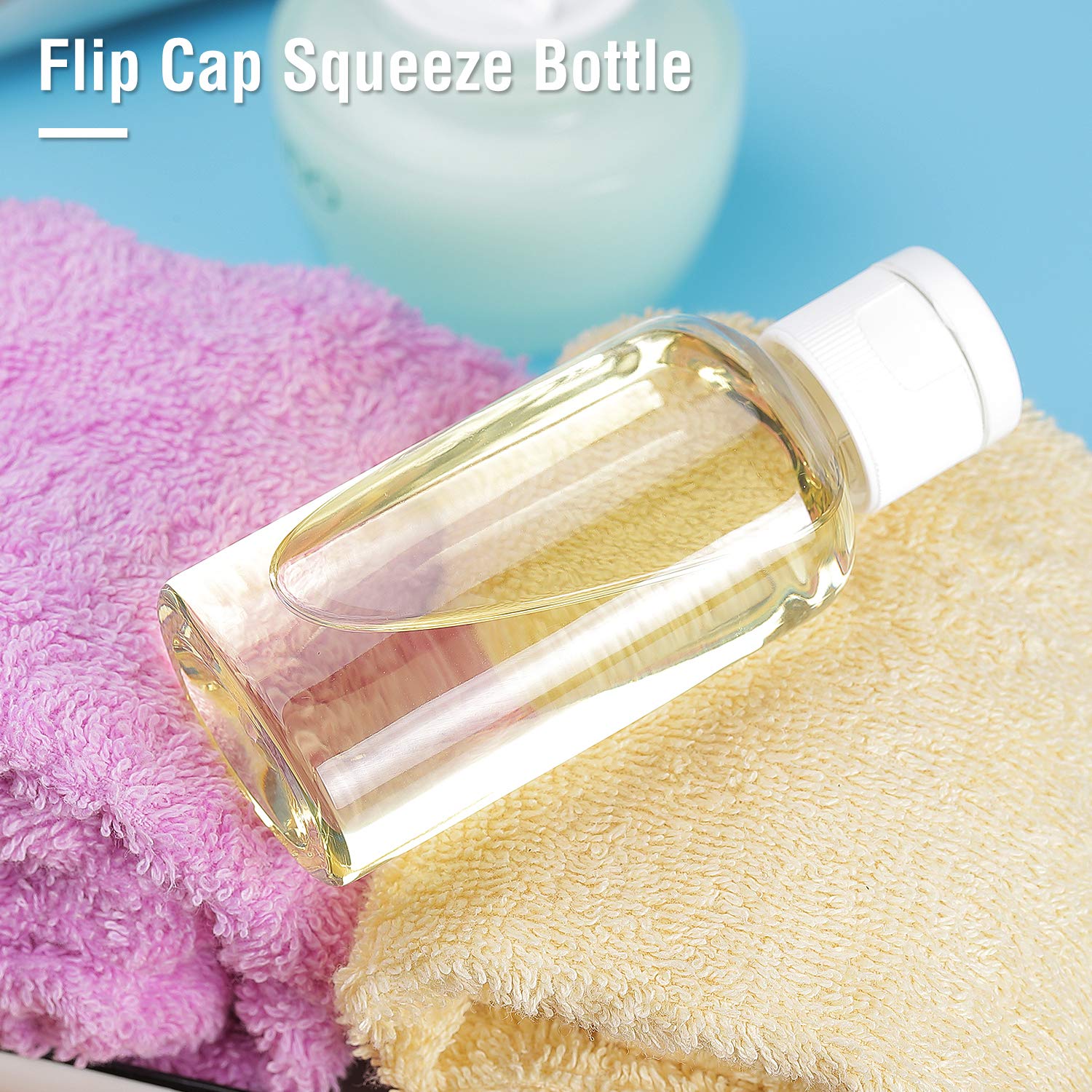 MMonDod compact 50ml bottles store multiple liquids in a lightweight set.