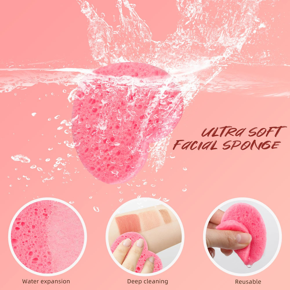 MMRH sponge expands when wet for full-size cleansing