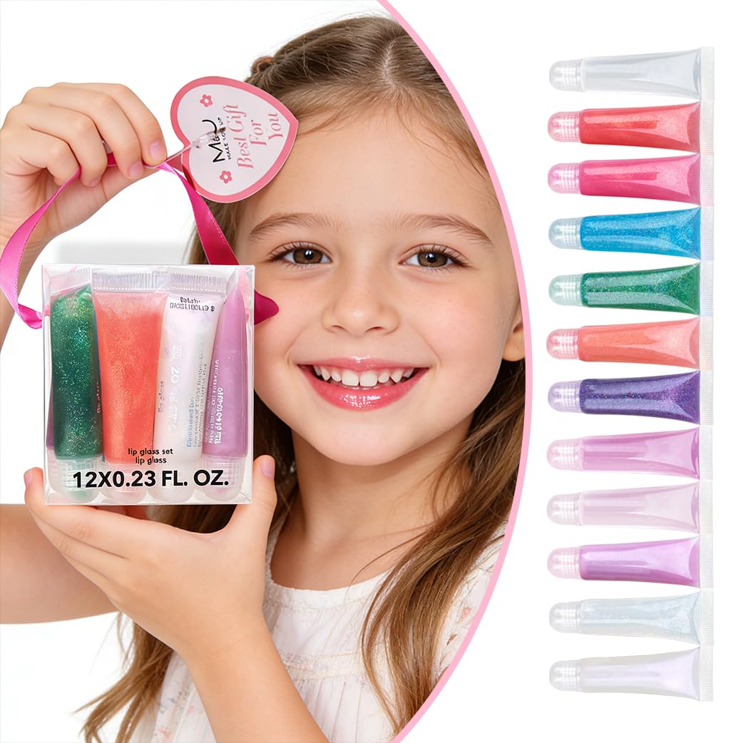 M&U lip gloss cleans easily with soap and water.