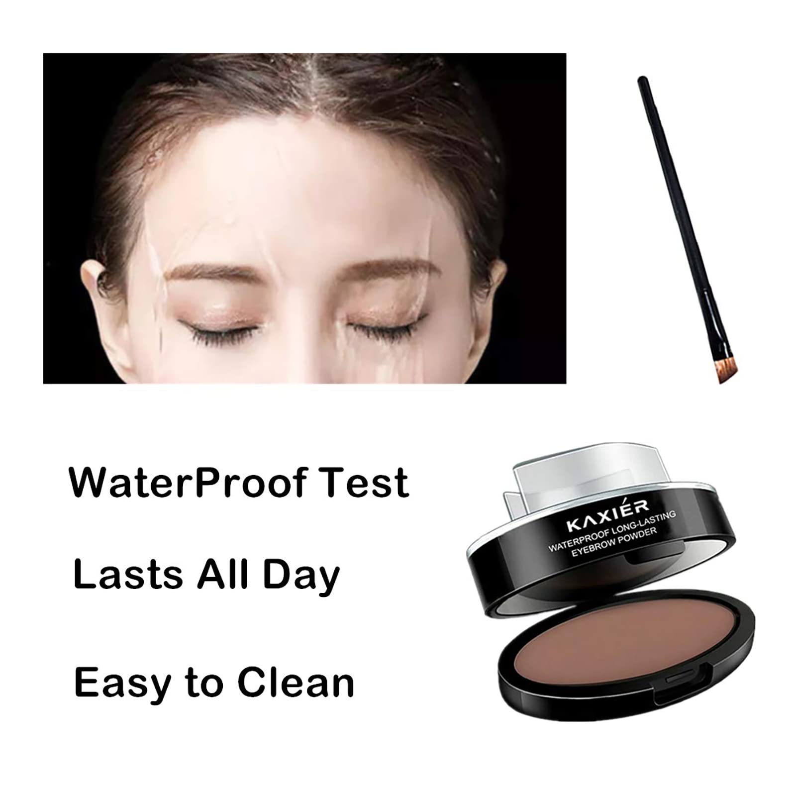 Moakxer ahorro de tiempo con sello de cejas.