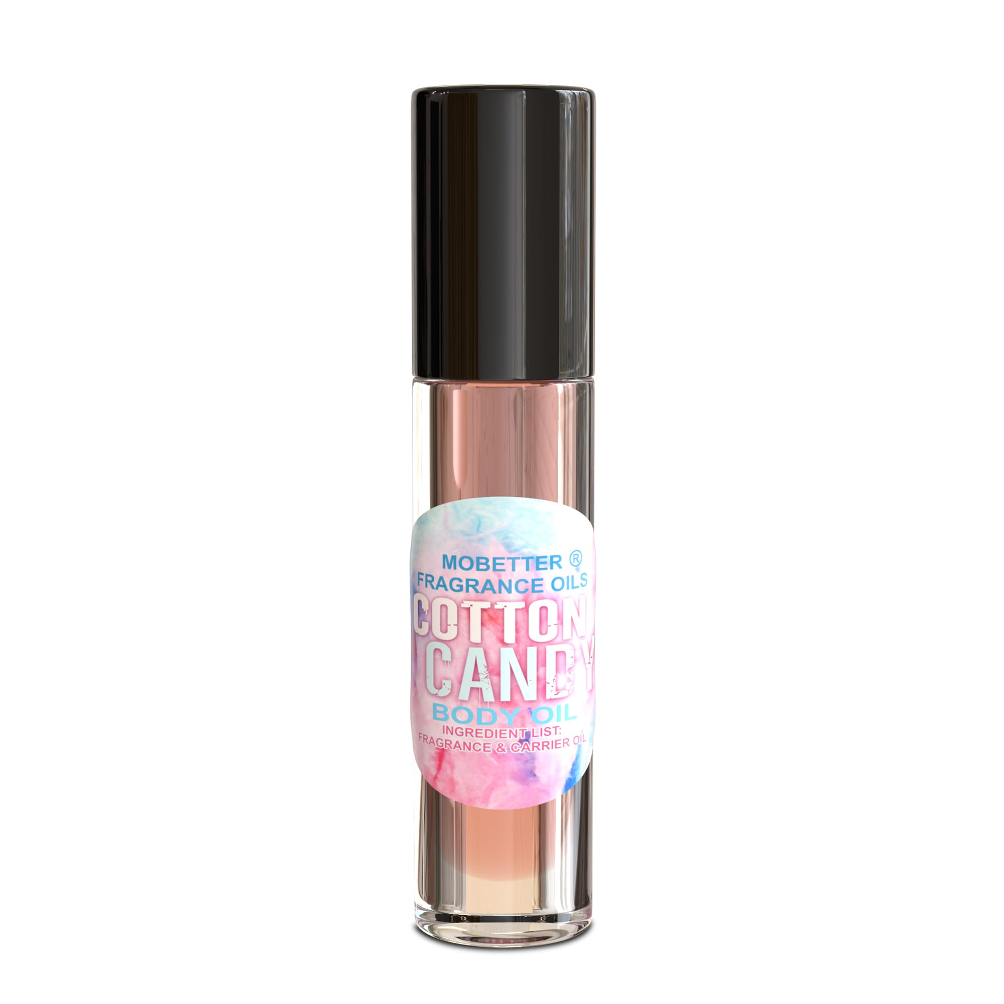 MOBETTER Algodón de azúcar: perfume con aplicador rodillo para viaje