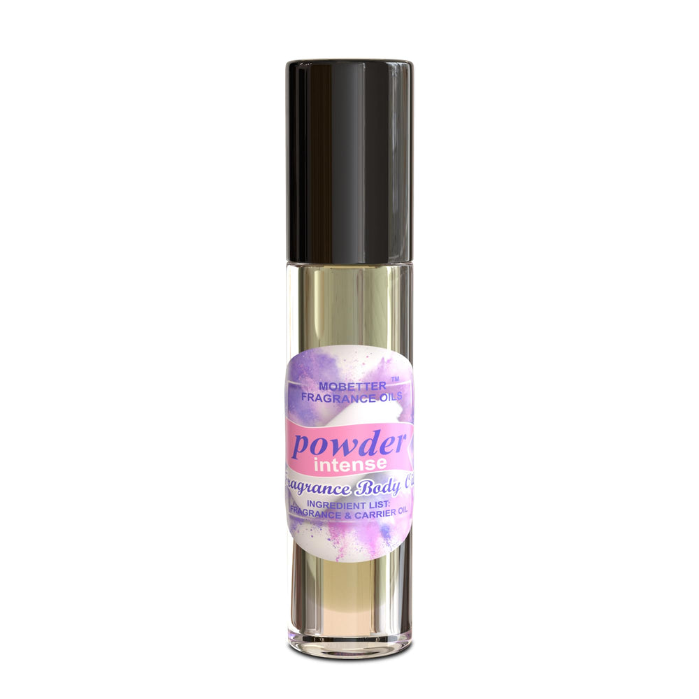 MOBETTER Fragancia Polvo Roll-On Intenso: aplicación suave y duradera.
