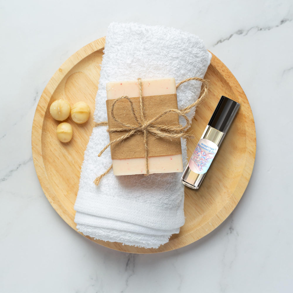 MOBETTER FRAGRANCE OILS Baby Powder: empaque compacto ideal para viaje.