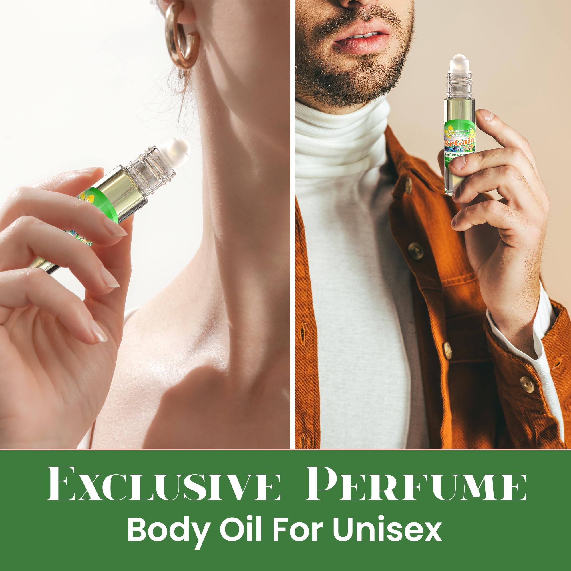 MOBETTER ReGain The Feeling, notas aromáticas sin alcohol para uso diario