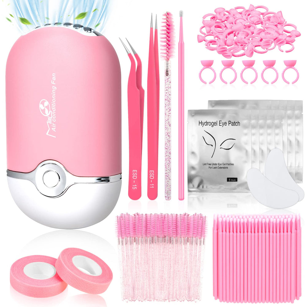 Modacraft eyelash kit USB blower provides quick drying and portable cooling for lash applications.