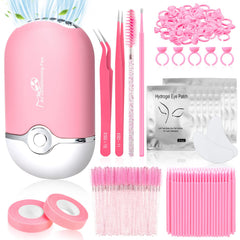 Modacraft eyelash kit USB blower provides quick drying and portable cooling for lash applications.