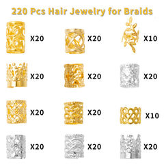 MODASER silver cross braid cuff for a subtle accent in dreadlocks.