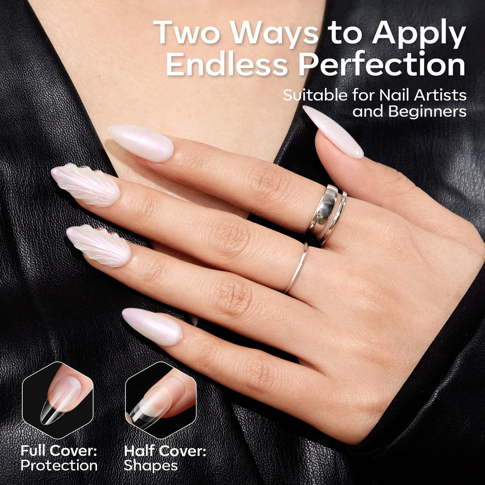 Modelones fifteen-size set with 24 tips per size for quick matching.