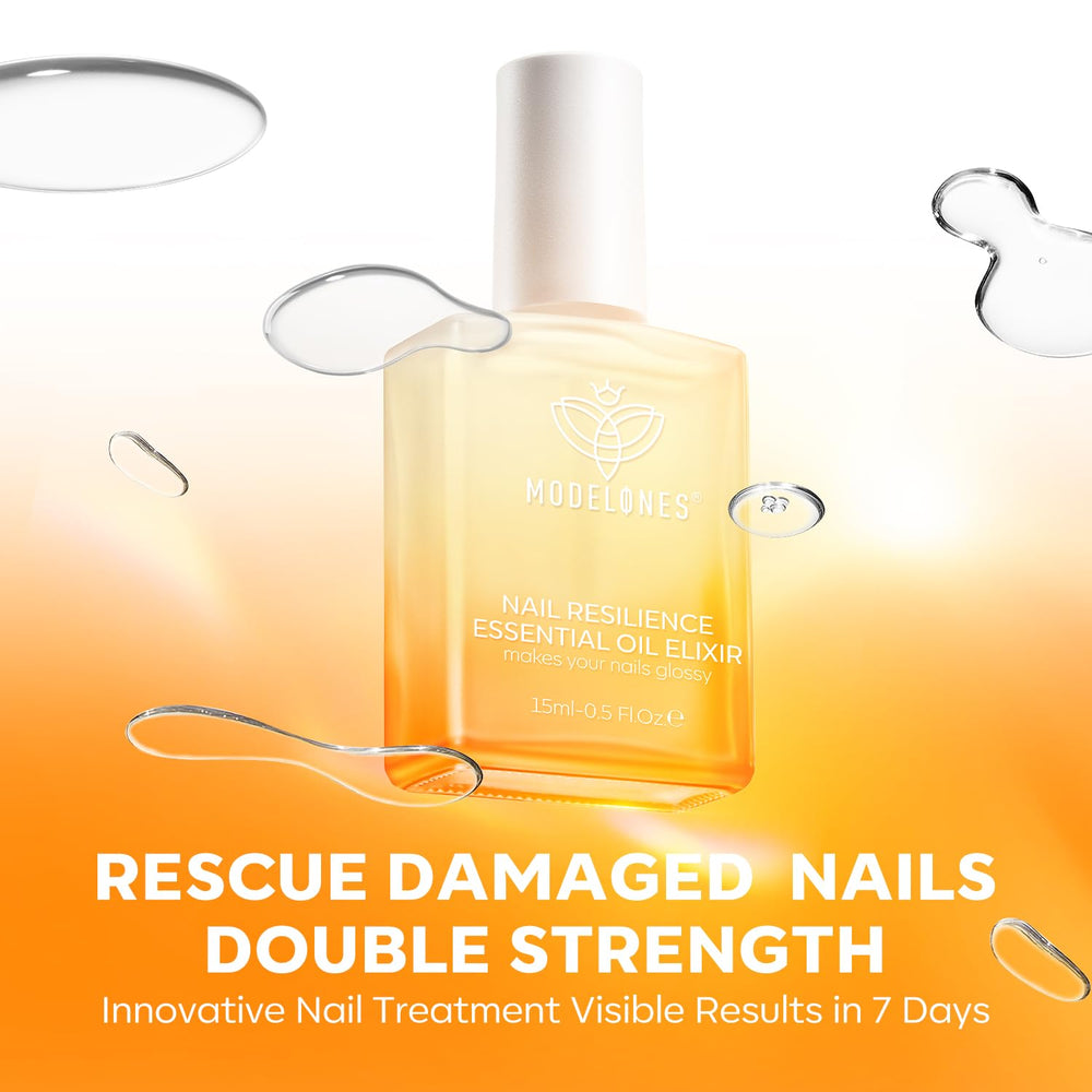 Modelones 15ml bottle with easy brush for even coverage.