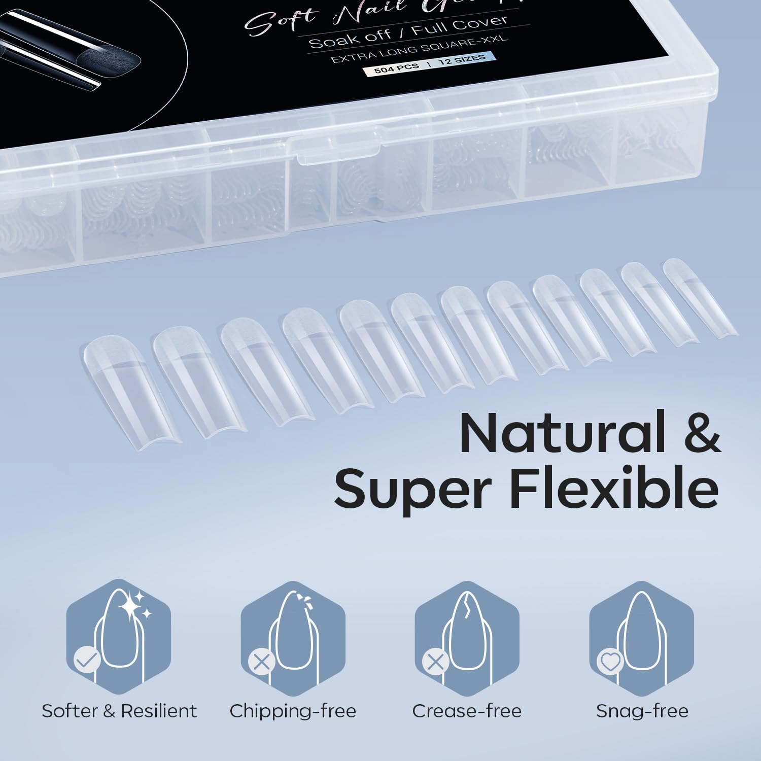 Modelones 28-days wear potential keeps nails looking fresh with proper prep.