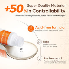 Modelones acid-free formula highlight safe adhesion with low odor.