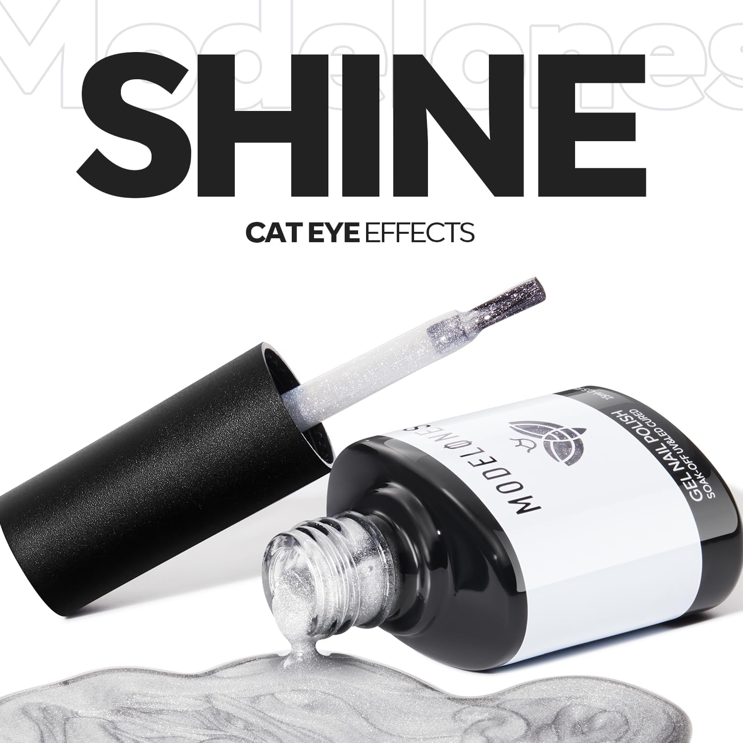 Modelones anti-bubble formula minimizes air bubbles during application