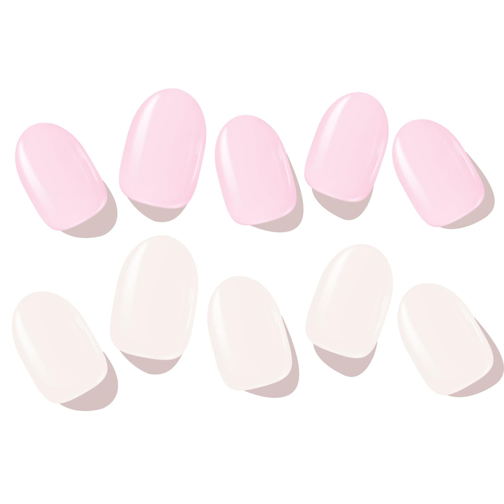Modelones pegatinas uñas gel semicurado, aplicación fácil y limpia para resultados tipo salón