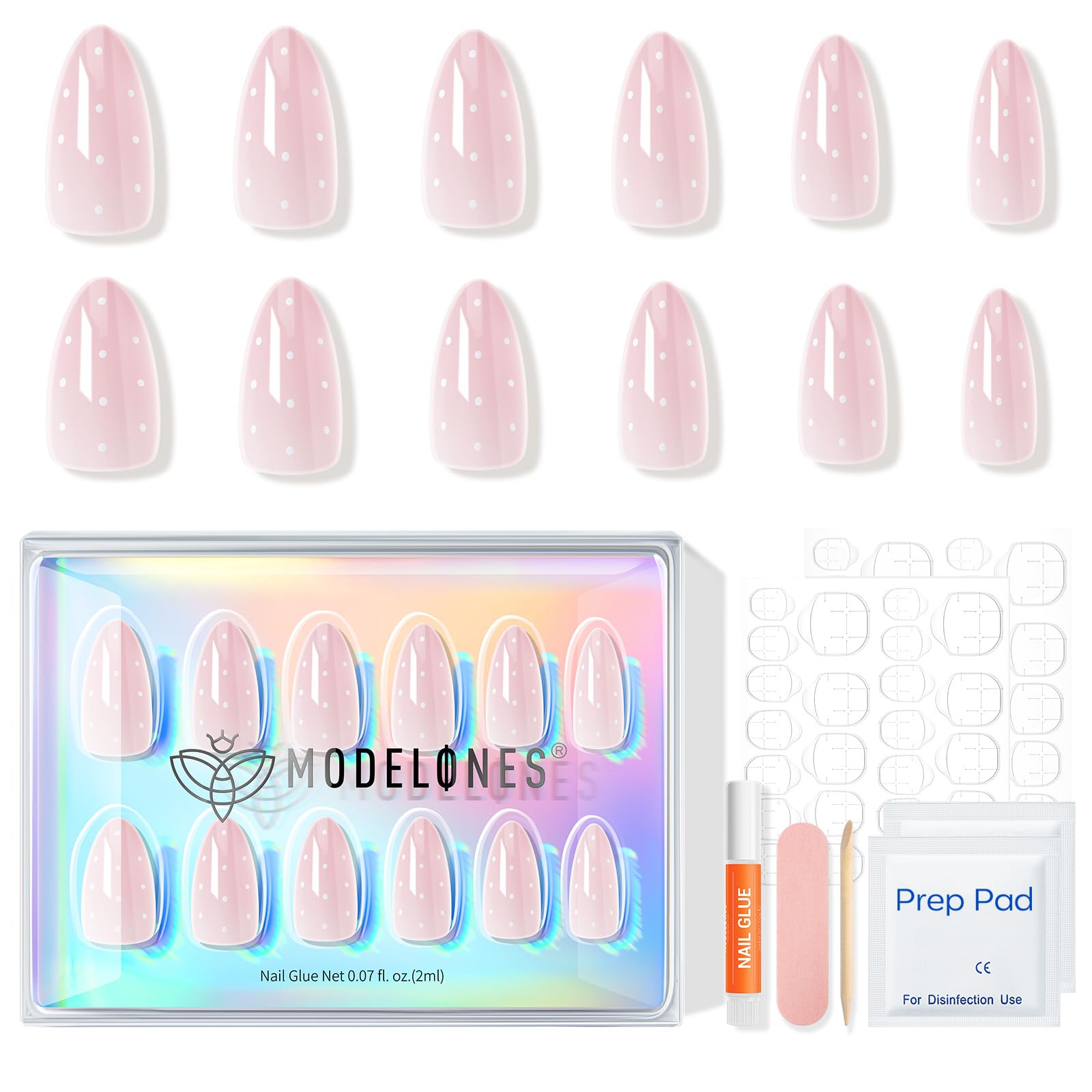 Aplicación rápida con Modelones, uñas listas en minutos sin esmalte.