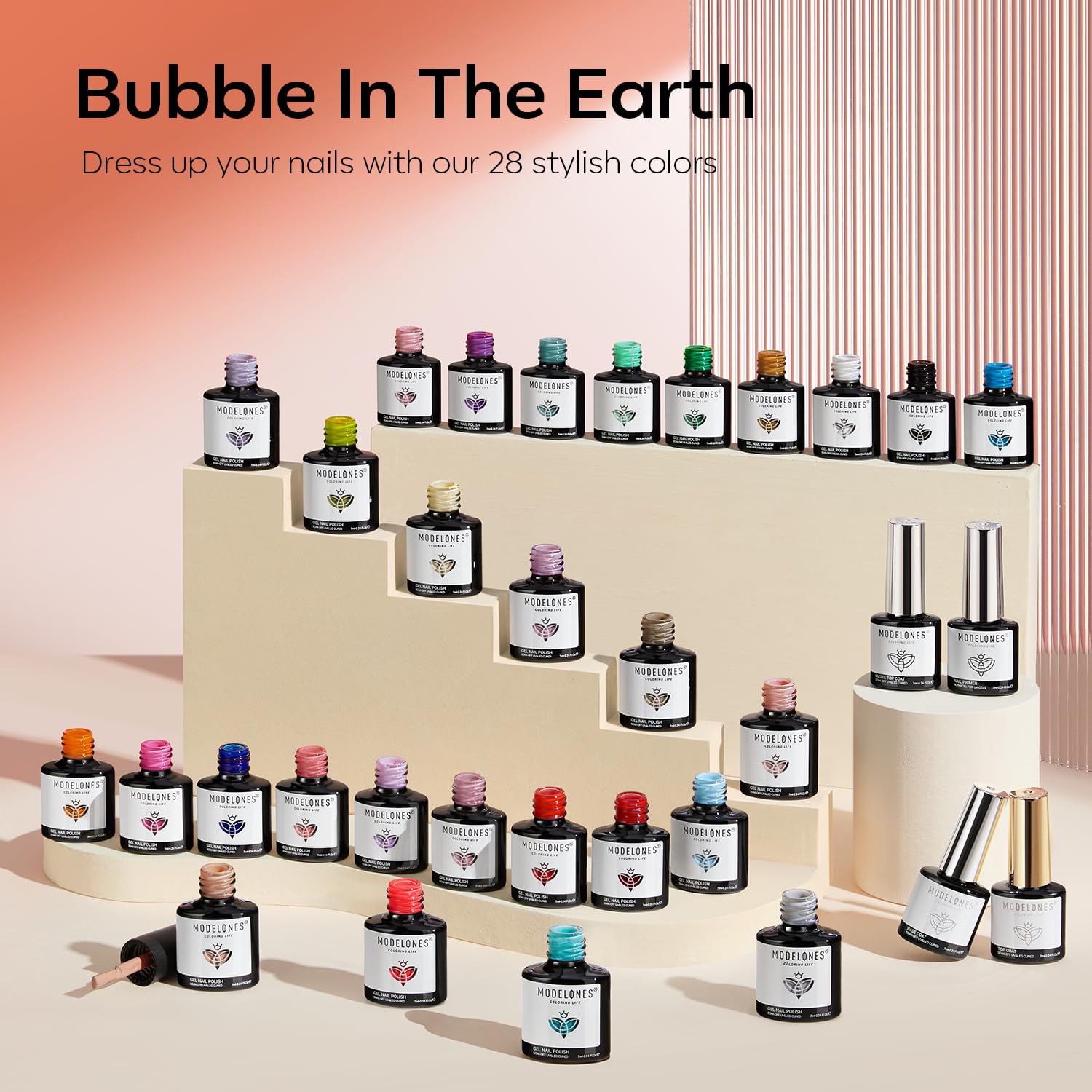 Modelones at-home nail art kit for creative styles.
