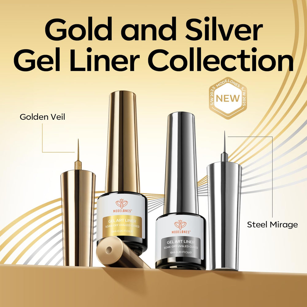 Regalo ideal para amantes de uñas con acabado metálico.
