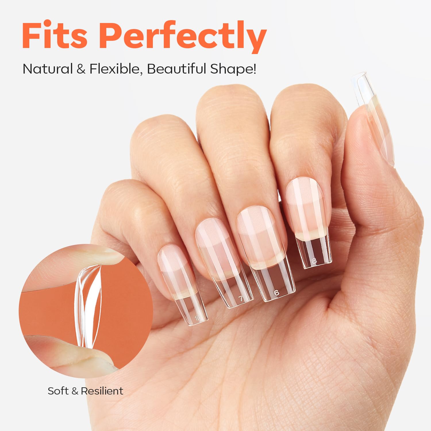 Modelones break-resistant gel extensions designed for long-lasting manicures