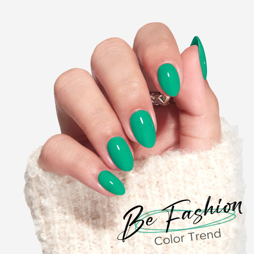 Modelones Bright Green 16 sizes label indicating secure finger fit
