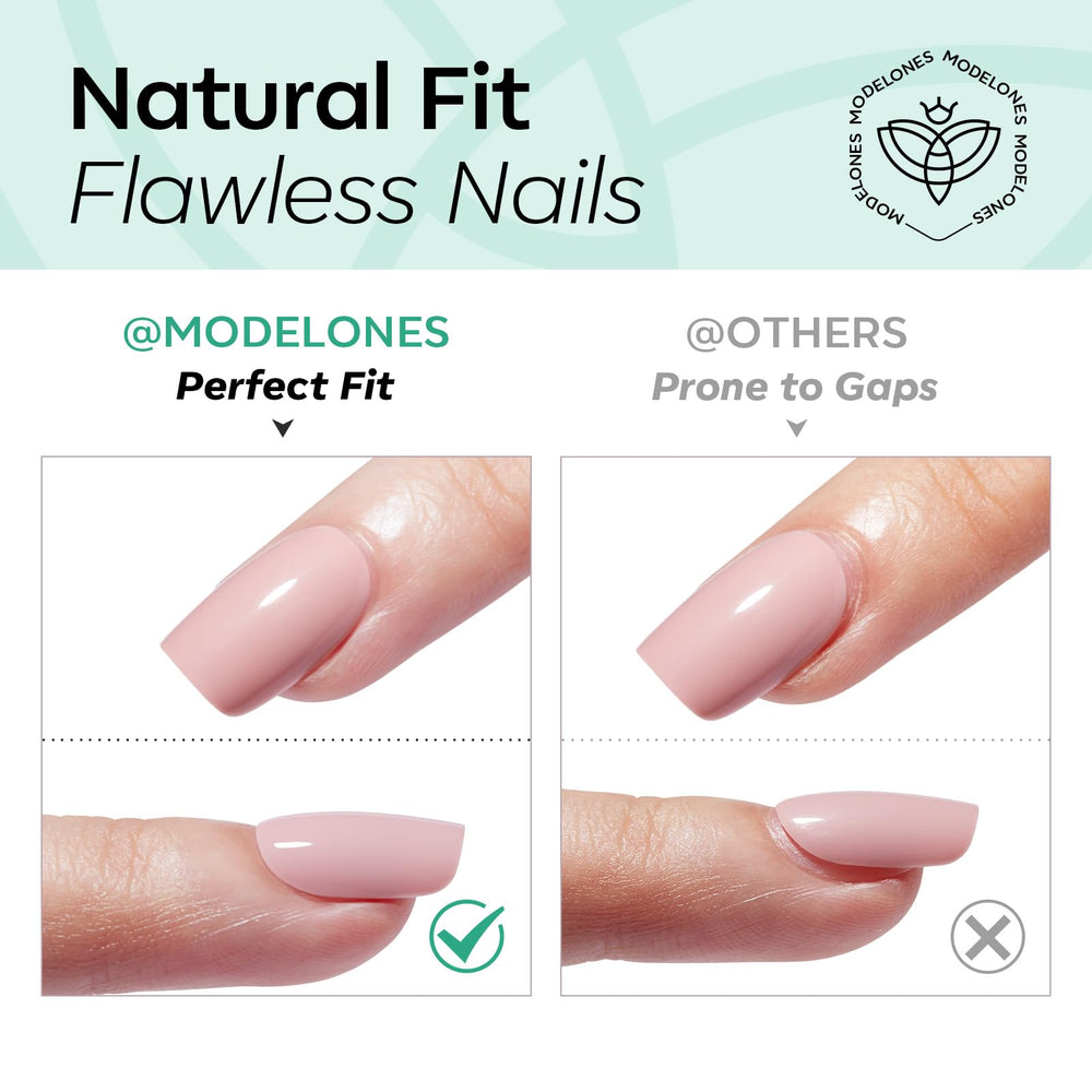 Modelones nail glue bottle offering durable hold for long wear