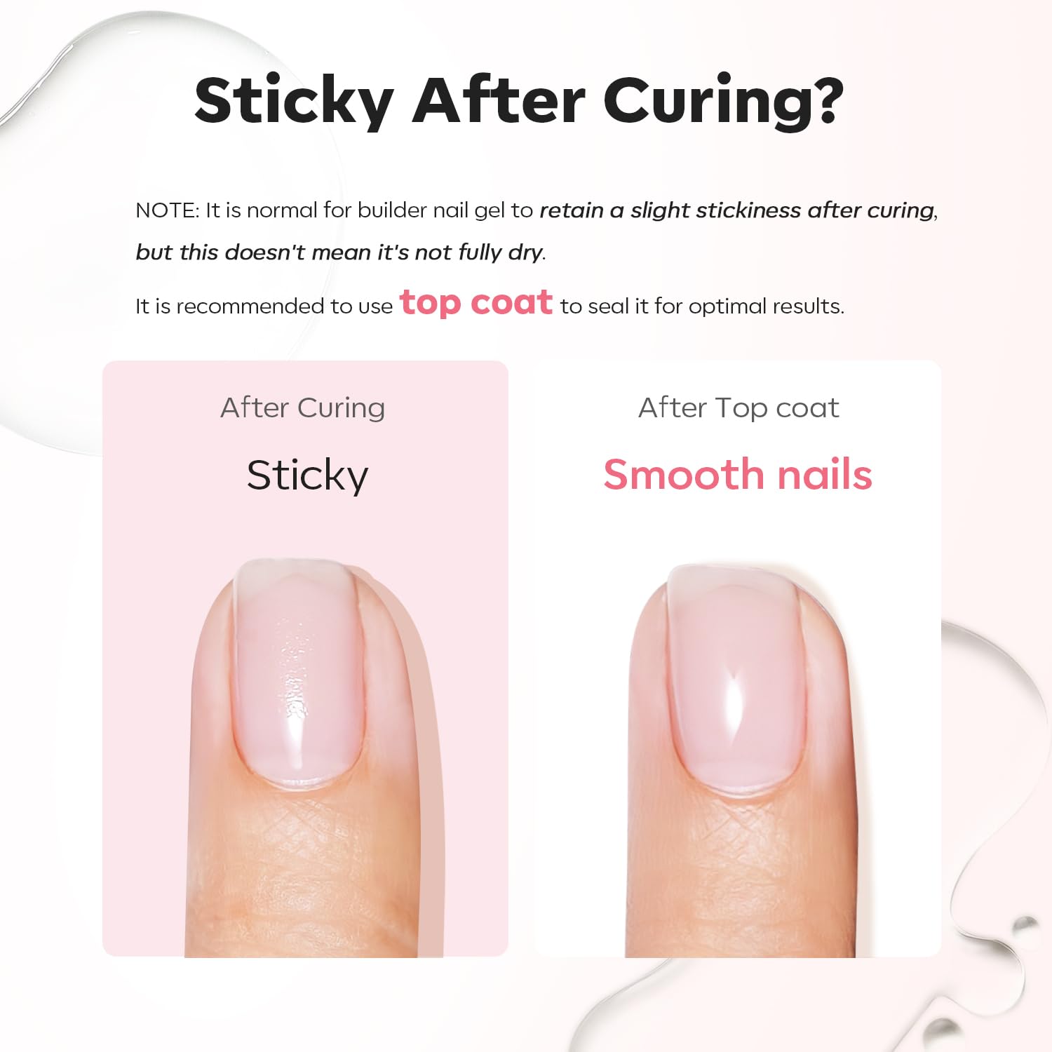 Modelones Builder Nail Gel promete durabilidad de 30 días con aplicación adecuada.