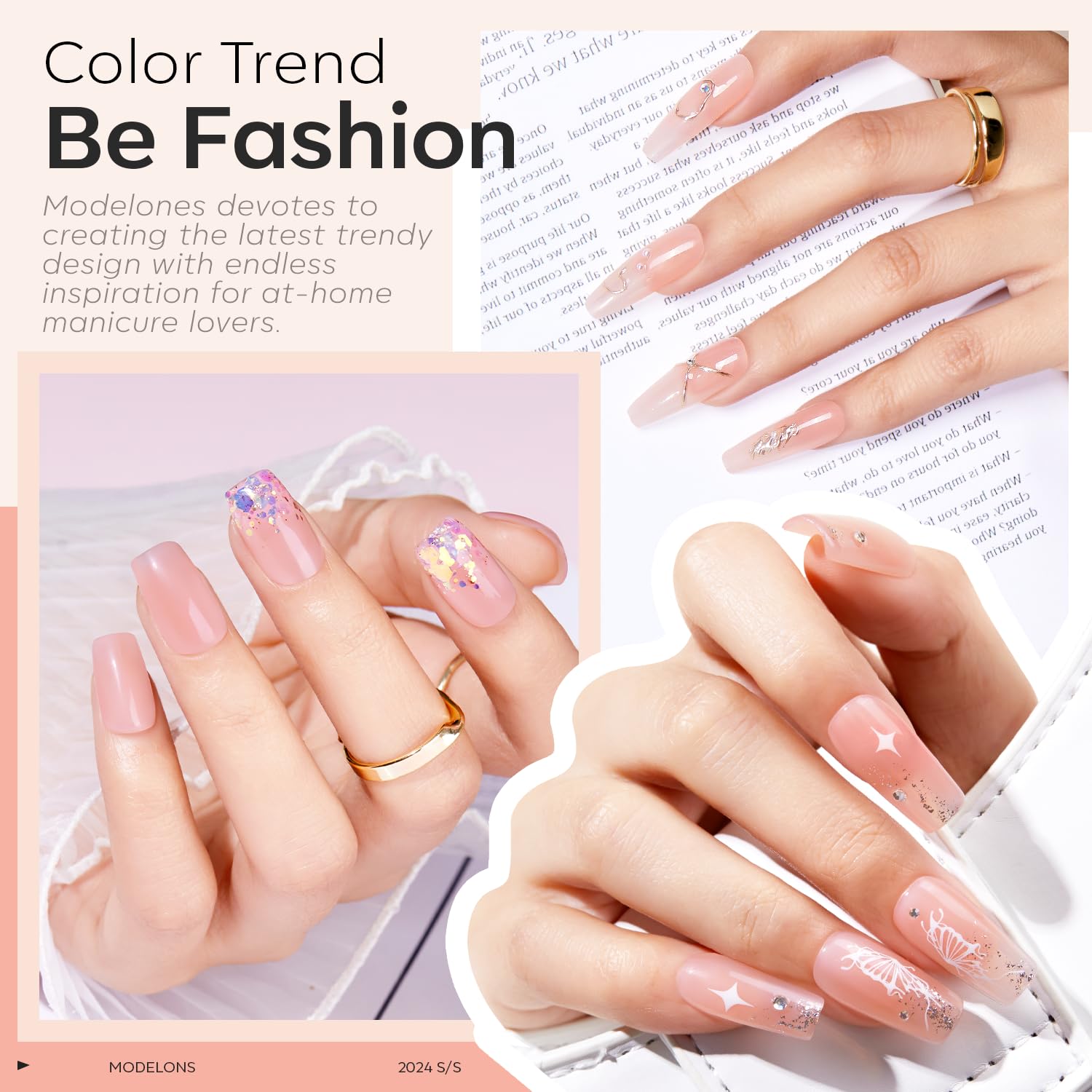 Modelones Builder Nail Gel: capa fortalecedora para mayor durabilidad.
