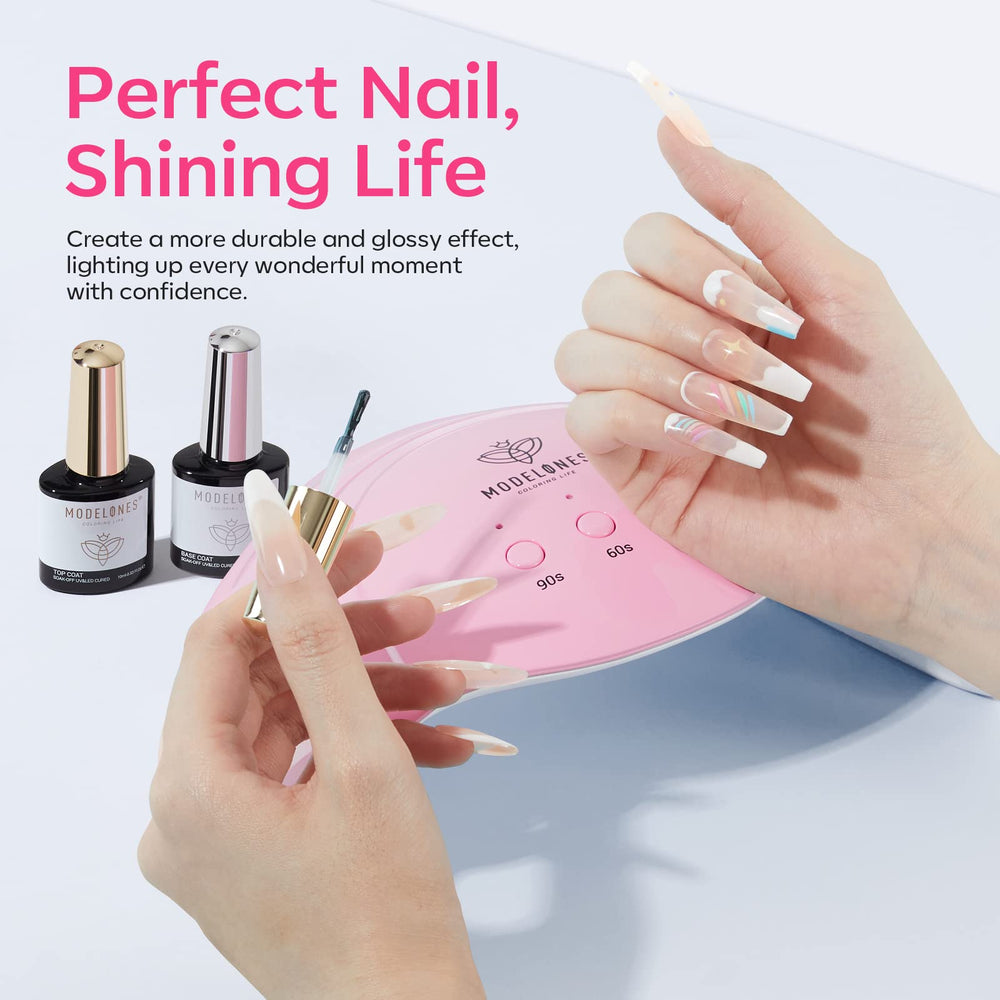 Modelones compact 48 W nail dryer for home manicure routines.