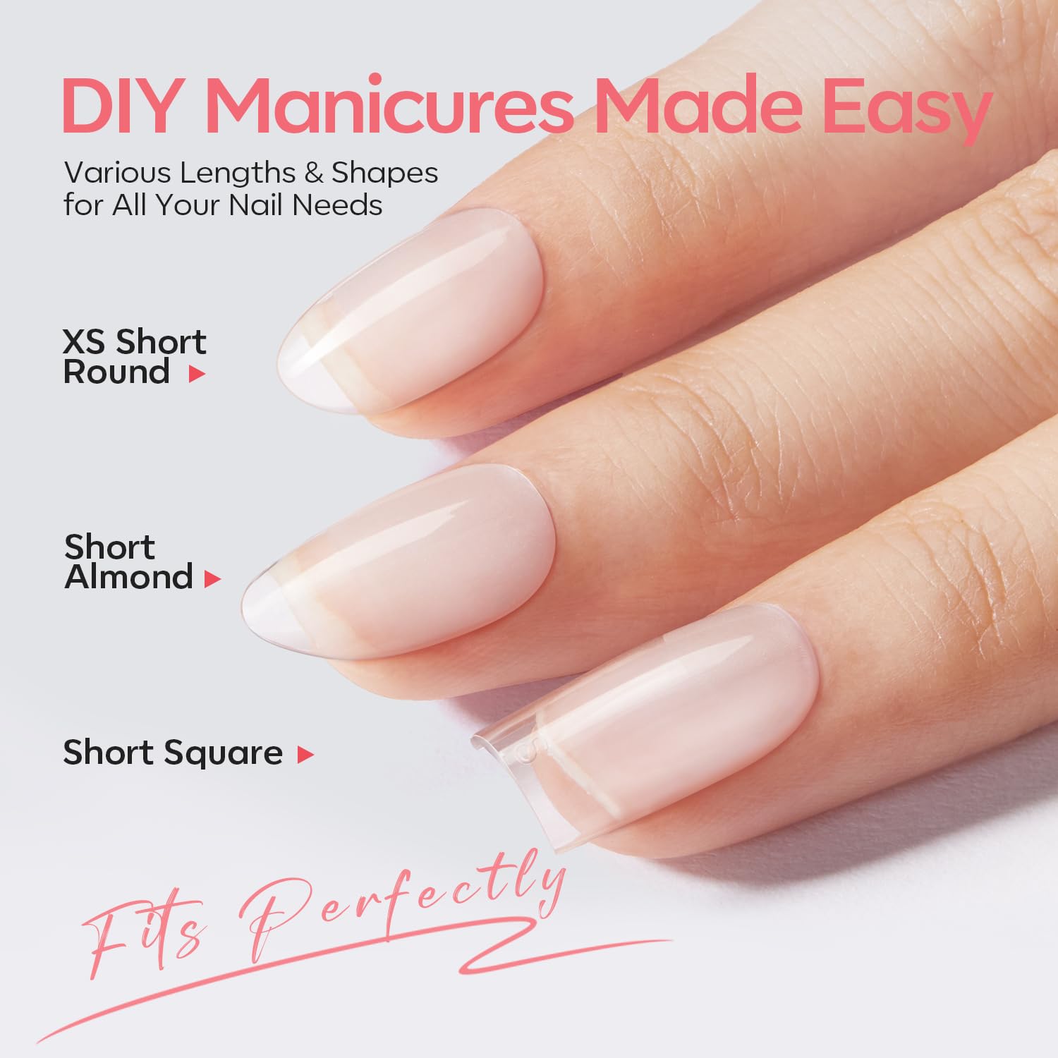 Modelones conjunto de uñas gel multiformas, creatividad casera con resultados versátiles.